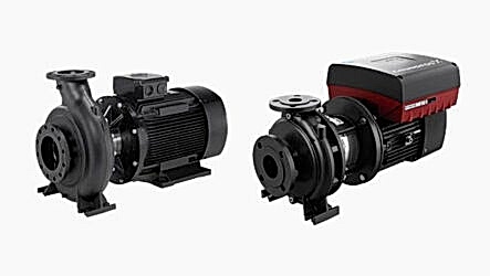 Grundfos MTB Uçtan Emişli Kapalı Kaplin Tek Kademeli